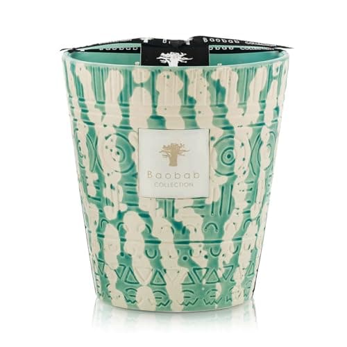 Image of Baobab Collection Scented Candle Ancient Mark, Utopia, Hand-Crafted Ceramics, Peppermint, Geranium, Driftwood (MAX16)