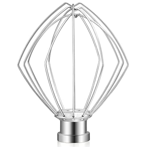 Image of Gdrtwwh Wire Whip Attachment for KitchenAid Tilt-Head Stand Mixer,Stainless Steel Egg Cream Stirrer, Flour Cake Mayonnaise Whisk(Replace K45WW)