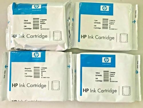 Image of HP 940XL Original Ink Cartridges Multipack Combo Pack C2N93AE Black, Cyan, Magenta, Yellow, Officejet Pro 8000, 8500, 8500A, 8500A Plus