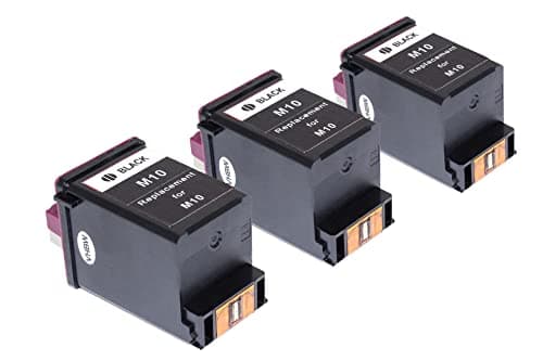 Image of vhbw 3x Ink Cartridge compatible with Lexmark Winwriter 150C, Winwriter 100, Execjet II c, Execjet II Printer - black (Refilled)