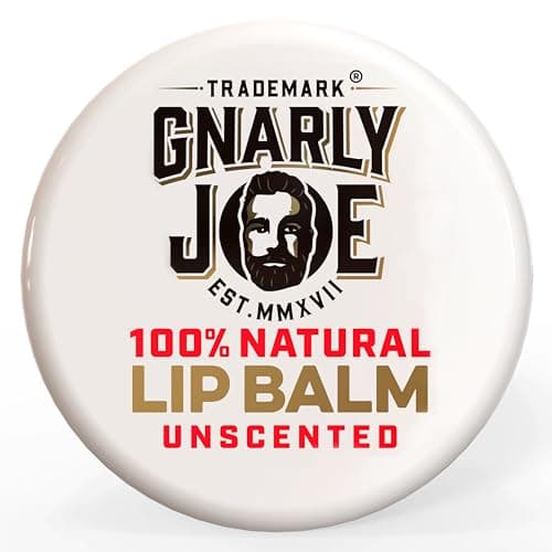 Image of Gnarly Joe Moisturising Lip Balm - 10ml Hydrating Lip Salve & Moisturiser for Very Dry Lips - Organic Cocoa Butter, Coconut Oil, Beeswax & Vitamin E - Repair Balm for Cracked Lips - Made in UK
