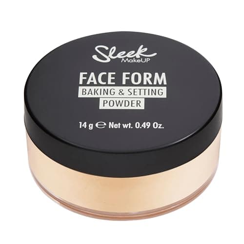 Image of Sleek MakeUP Face Form Baking & Setting Powder, Loose Setting Powder to Lock in Your MakeUP, Lightweight Formula, Light, 14g