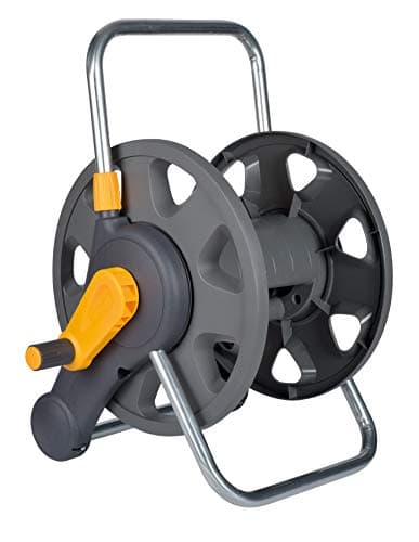 Image of HOZELOCK - Hose Reel 60m 2-in-1 (Reel and Wall Fixings Only) : Free-standing or Wall-mounted, Reel With Lightweight, Robust Main Body for Durability and Flexibility of Use [2475R0000]