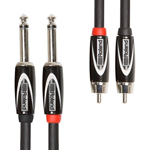 Image of ROLAND,3 ft./1m Rcc-3-2R28 Interconnect Cables, Black