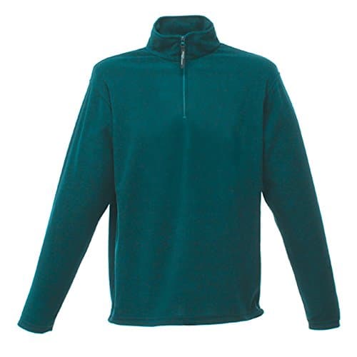 Image of Regatta Men's Micro Zip Neck Fleece - Size M - Bottle Green