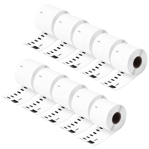 Image of 10 Rolls 99014 54mm x 101mm Address Label Replacement for Dymo 99014 Large Shipping Address Labels/Name Badges Self-Adhesive, 220 LW Labels Per Roll, Repalce for Dymo LabelWriter 4XL 450