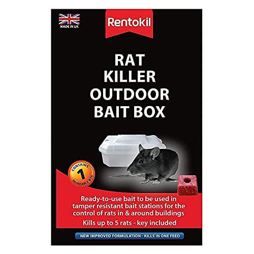 Image of Rentokil Rat Killer Outdoor Bait Box