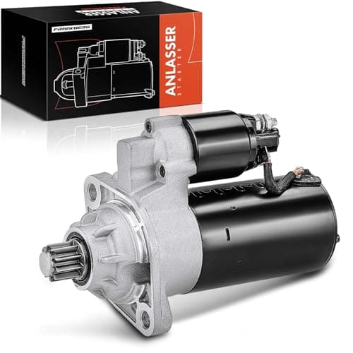 Image of Frankberg Starter Motor Compatible with M.u.l.t.i.v.a.n V 2.5L 2003-2009 Transporter V 2.5L 2003-2009 Replace# 02M911023QX