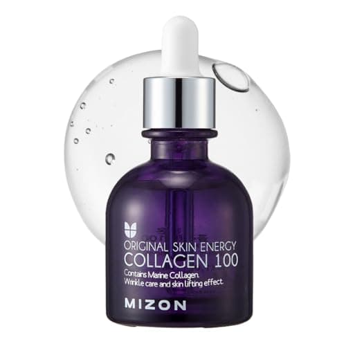 Image of [MIZON] COLLAGEN 100 (30ml) Korean Skincare - Marine collagen serum for face - Intensive anti-aging treatment - Reduces wrinkles & fine lines - Hydration & Elasticity