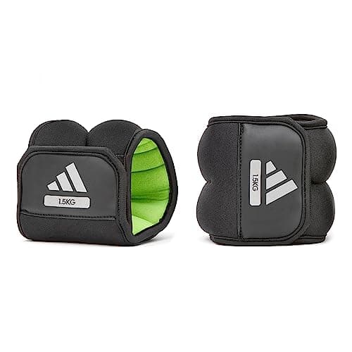 Image of adidas Unisex's Ankle/Wrist Weights-1.5Kg, Black