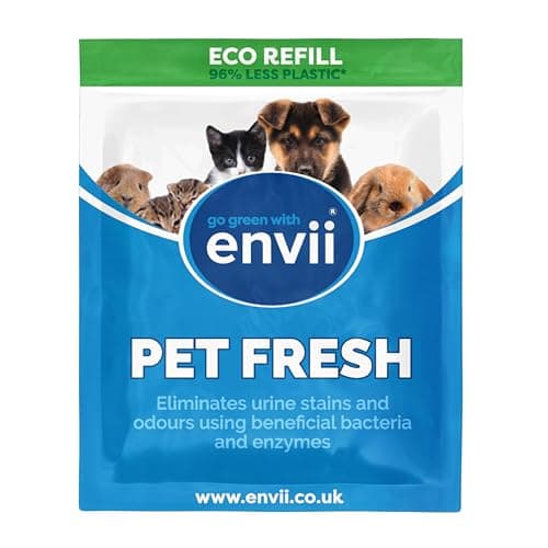 Image of Envii Pet Fresh – Effective Pet Urine Stain & Odour Remover, Strong Enzyme Cleaner & Natural Deodoriser for Dog & Cat Urine, Faeces & Stains – Refill