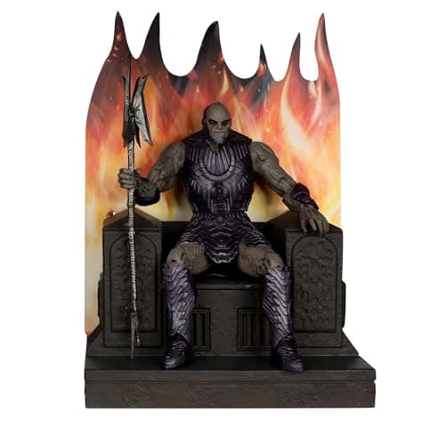 Image of McFarlane DC Multiverse Darkseid with Throne (Justice League) Gold Label Mega Figure Toys