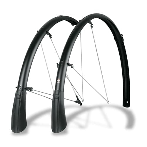 Image of SKS Bluemels Matt Mudguard Set: Matt Black, 35 mm/28 Inch