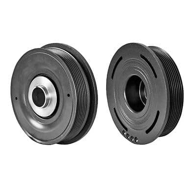 Image of PG Crankshaft Pulley Compatible with Vauxhall Movano Vivaro Renault Master MK2 Trafic MK2 2.2 DTI 2.5 CDTi 2.5 DCi Diesel 8200802666