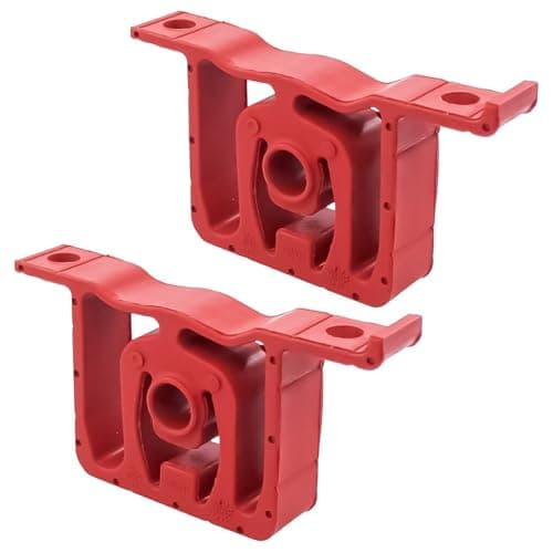 Image of Laroal 2 Pieces Exhaust Rubber Repair Kit Rubber Mount Hanger Exhaust Center Mount Bracket for A3 8L TT 8N Mk1 Mk2 Golf Mk4 1M 109051685 1J0253144F 1J0253144G