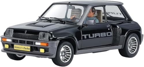 Image of TAMIYA 24368 1:24 Renault 5 Turbo Model Building Kit, Plastic Kit, Hobby, Crafts, Gluing, Model Kit, Model, Plastic Model Making, Black