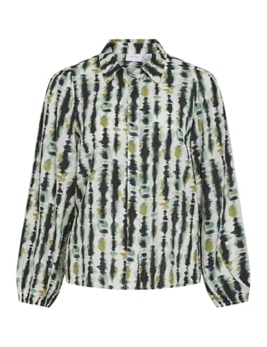 Image of Vila Vibavina Nipi L/S Shirt, Cloud Dancer, 12