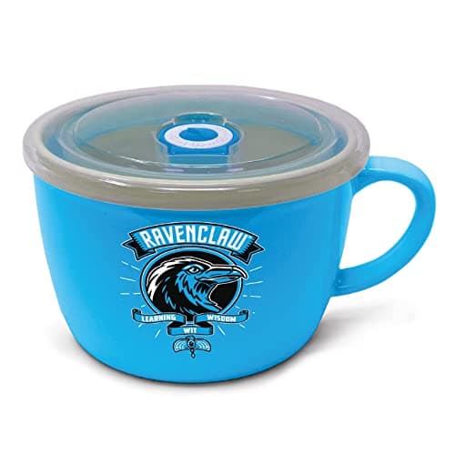 Image of Harry Potter Soup and Snack Mug, Ravenclaw Eagle Crest Design, 60cm0ml - Official Merchandise
