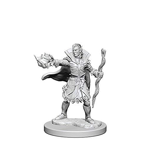 Image of Pathfinder: Deep Cuts Unpainted Miniatures: Elf Male Sorcerer