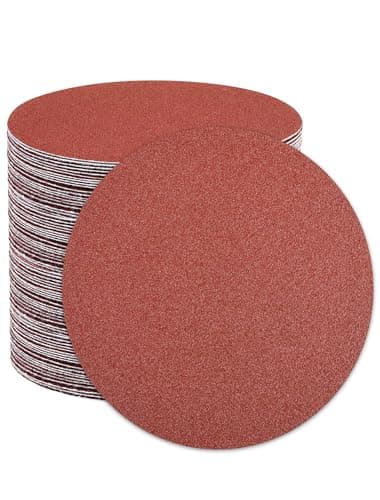 Image of 115mm Hook & Loop Sanding Discs 40/80/120/240 Grit Anti-Clogging Sanddpaper, 80Pcs 4.5Inch Orbital Sander Abrasives Disc for Wood, Metal, Plastic