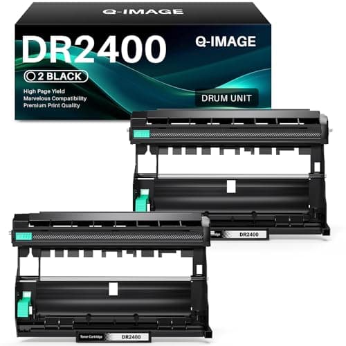 Image of Drum Unit DR2400 DR-2400 (2-Pack) Compatible for Brother DR2400 for Brother HL-L2310D HL-L2370DN HL-L2375DW DCP-L2510D DCP-L2530DW MFC-L2710DN MFC-L2750DW (NOT Included Toner)