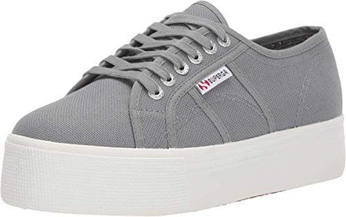 Image of Superga Women's 2790-acotw Linea Up and Down Sneaker, Grau Grey Sage, 6 UK