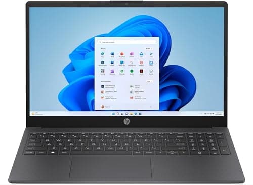 Image of HP 15.6" Laptop | Intel Core i5-1334U | 8 GB RAM | 256 GB SSD | Intel Iris Xe Graphics | FHD (1920 x 1080) Display | Windows 11 Home | Jet Black