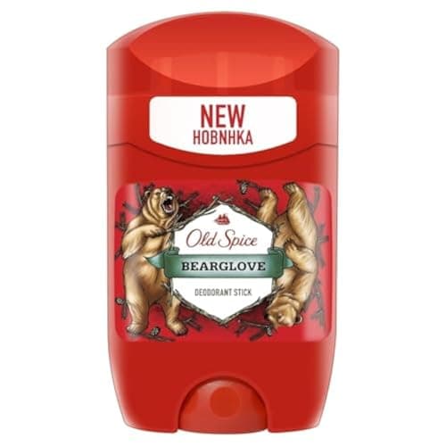 Image of Old Spice Bearglove Deodorant Stick, Pack of 1 (1 x 50 ml)