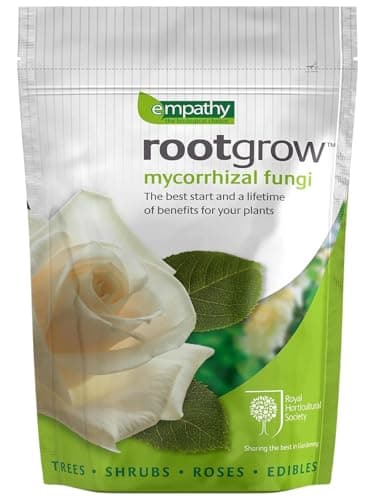 Image of HOCHSTE Empathy Rootgrow Mycorrhizal Fungi RHS Endorsed For Plant Root Strength Trees Shrubs Roses Feed Food Fertiliser Green - 360g (1 Pack)