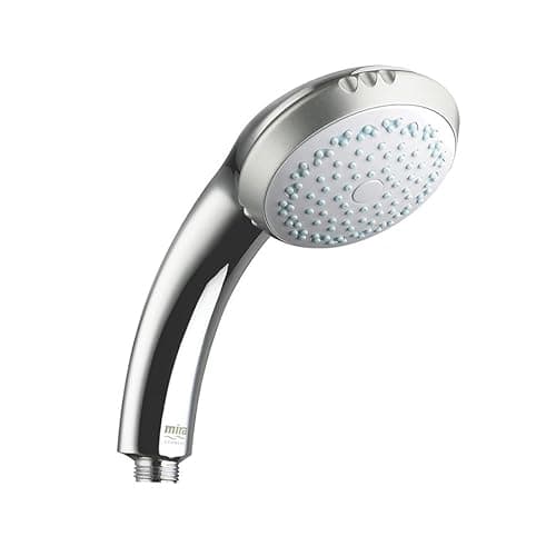 Image of Mira Response Adjustable 4 Spray Mode Handheld Shower Head Chrome/White 1867.047