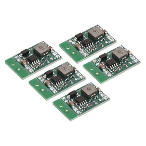 Image of sourcing map DC-DC Buck Converter Voltage Regulator Step Down Fixed Power Module MP1584 4.5-28V to 5V 3A for Power Adjustment Power Transformers 5 Pcs
