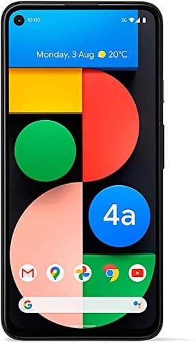 Image of SIM Free Google Pixel 4a 5G 128GB Mobile Phone – Just Black, High Speed help for less, The essential 5G Google Phone