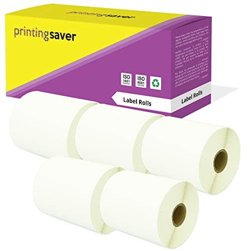 Image of 5 Compatible Rolls 100mm x 210mm White Direct Thermal Labels for Zebra GK420d GK420t GC420d GX420d GX420t GC420t GX430t GT800 LP2844 TLP 2844 Citizen CL-S521 CL-S621 CL-S631 (200 Labels per Roll)