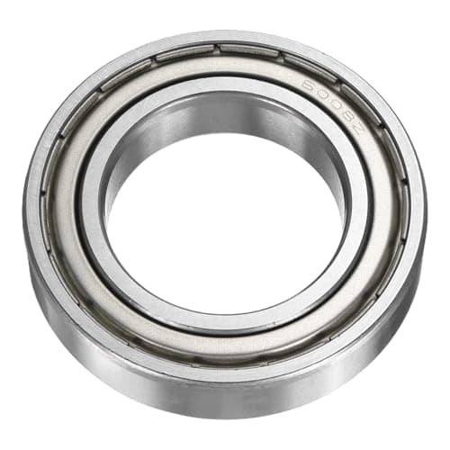 Image of sourcing map 6008ZZ Deep Groove Ball Bearings, 40x68x15mm Chrome Steel Double Shield Bearing for Electric Motor, Home Appliances, Garden Machinery, (ABEC5)