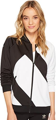 Image of adidas Originals Women's EQT Superstar Track Jacket, Black/White, XS