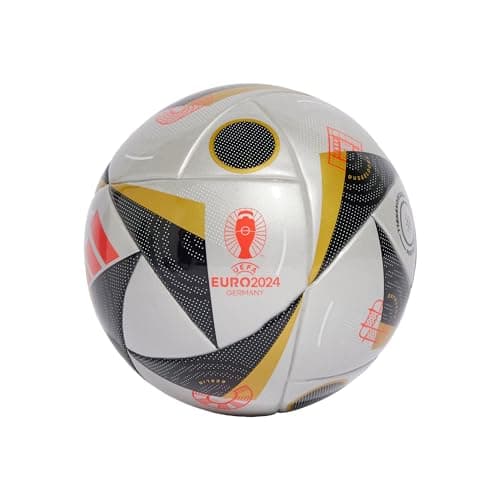 Image of Adidas Football Love Finale Euro 2024 Mini Ball IX4048, Unisex Footballs, Silver, 1 EU