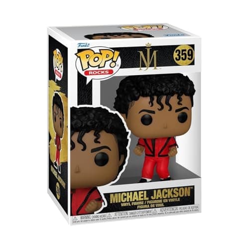 Image of Funko POP! Rocks: Michael Jackson - (Thriller) - Collectable Vinyl Figure - Gift Idea - Official Merchandise - Toys for Kids & Adults - Music Fans - Model Figure for Collectors and Display
