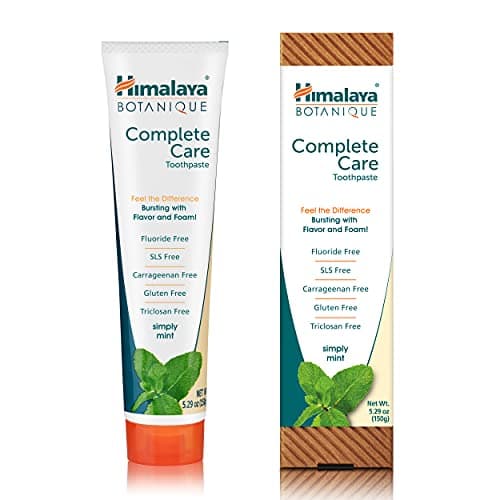Image of Himalaya Botanique Simply Mint Complete Care Toothpaste Refreshing Mint Flavour | Strong Teeth | Healthy Gums | Fresh Breath - 150g