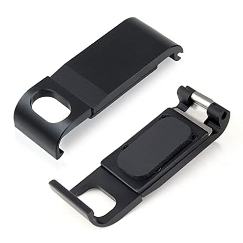 Image of SOONSUN Aluminum Side Door Cover for GoPro Hero 8 Black Removable Replacement Battery Door Cover with Type-C Port for GoPro Hero8 Black, Charging Without Removing Battery Door