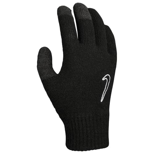 Image of NIKE UNISEX KNITTED TECH AND GRIP GLOVES 2.0 BLACK - S/M