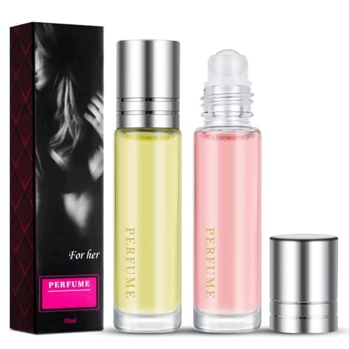 Image of LOPHE Roll-on Pheromone Perfume Oil, Concentrated Fragrance Body Oil, Infused Essential Oil Perfume Cologne Premium Quality & Long Lasting Scent, 2 * 10ml Roll-On Bottle Perfume Oil for Travel