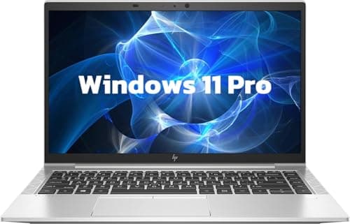 Image of HP Elitebook 840 G8 Business Laptop, 14 Inch FHD (1920 x 1080), Intel Core i5-1145G7, 16GB RAM, 512GB SSD, QWERTY US Keyboard, Windows 11 Pro (Refurbished)