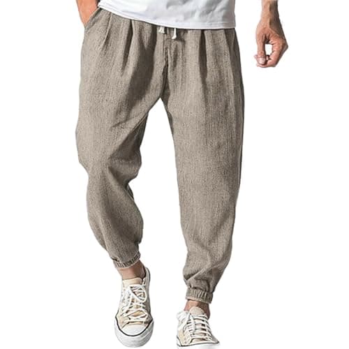 Image of Work Joggers Men Suit Trousers Men Grey, L