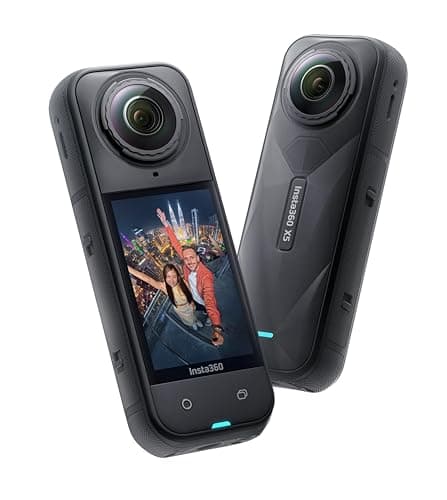 Image of Insta360 X5 Standard Bundle – 8K 360 Degree Action Camera with Triple AI Power & Replaceable Lenses with Carry Case