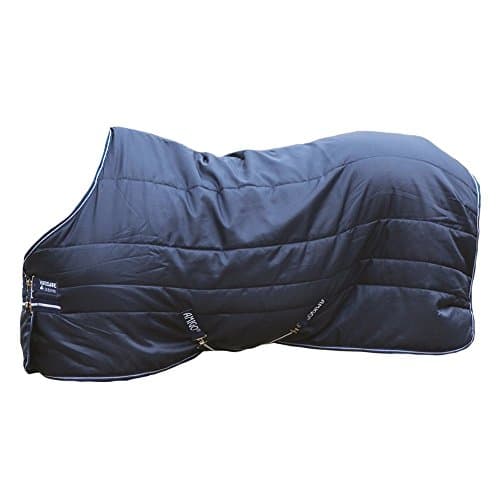 Image of Horseware Amigo Insulator 100g Lite Stable Rug 7-0" Navy/Navy & White