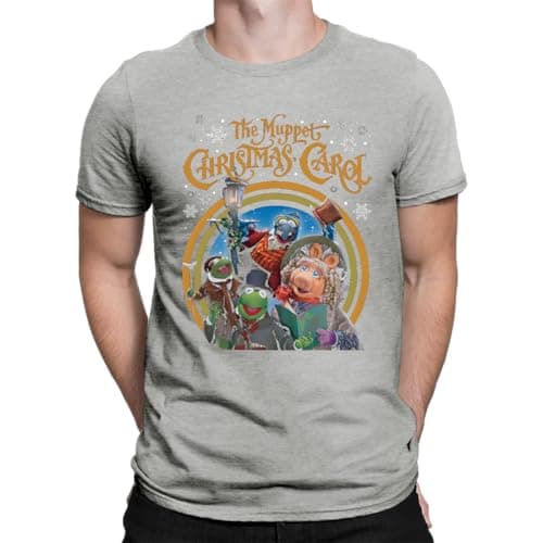 Image of The Muppet Christmas Carol - Christmas Men's T-Shirt, gray, 3XL