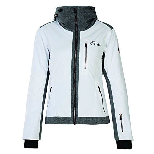 Image of Dare 2b Women Shadow Cast Waterproof Insulated Jacket - White, Size 16