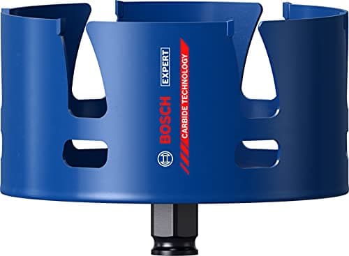 Image of Bosch 1x EXPERT Construction Material Hole Saw (for Softwood, Chipboard, Ø 121 mm, Professional Accessory Rotary Drill/Drivers)