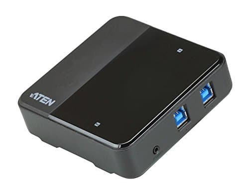 Image of Aten US3324 2-Port USB to USB-C Sharing Black