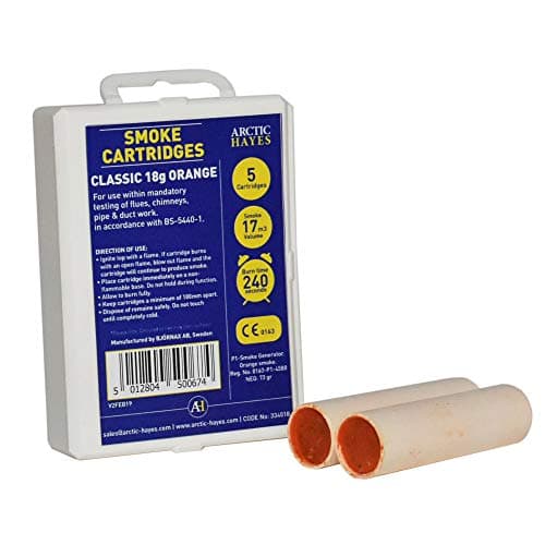 Image of Arctic Hayes 18g Classic Orange Smoke Cartridge 5-Pieces